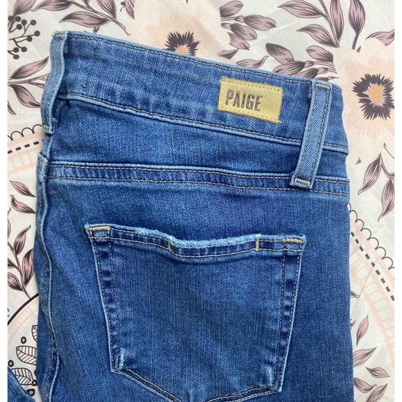 Paige Verdugo Distressed Ankle Skinny Jeans {sz 26} - Picture 4 of 7